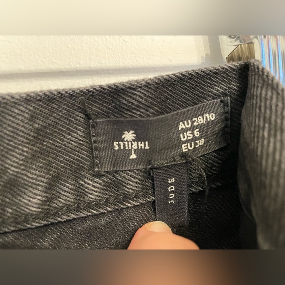 Thrills Jude Black Jeans - Picture 5 of 6